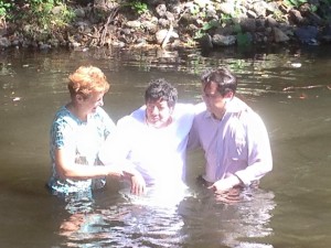 Luis Is Baptized
