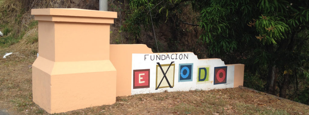 Fundacion Exodo sign